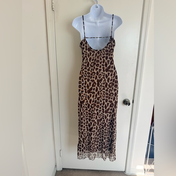 See You Monday Brown and Tan Dress - Picture 2 of 5